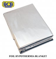 BCB Adventure First Aid Foil Blanket Hypothermia CL041 Silver