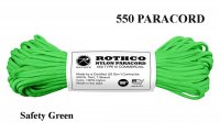 550 paracord 30 m Safety Green