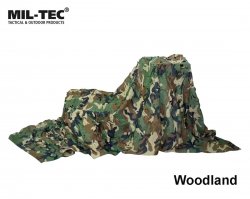 Mil-Tec Laser Cut Camouflage Net 1,5 x 3 m Woodland