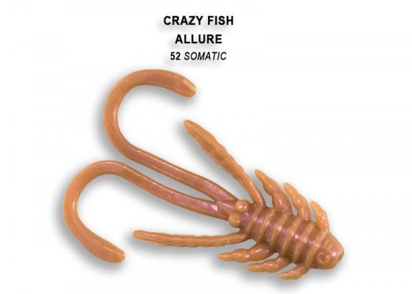 Силиконовая приманка Crazy Fish Allure 40 мм Somatic [01-23-40-52]