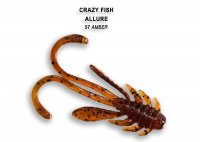 Softbait Crazy Fish 1.6″ Allure Amber
