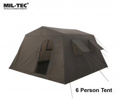 Mil-Tec 6-Person Tent 3.4 x 3.1 x 1.8 m Olive