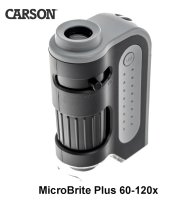 Carson MicroBrite Plus 60-120x kišeninis mikroskopas