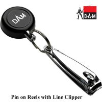 DAM Pin on Reels with Line Clipper