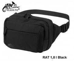 Juosmens krepšys Helikon RAT 1,8 l Juodas