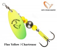 SAVAGEAR CAVIAR Spinner Fluo Yellow/Chartreuse