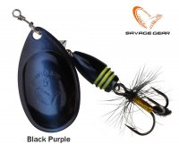 Spinner Savage gear Rotex Black Purple