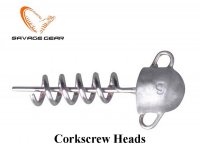 Svarelis Savage Gear Corkscrew Heads