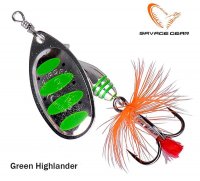 Spinner Savage gear Rotex Green Highlander