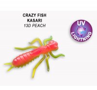 Приманка Crazy Fish KASARI 1.0 (2.7 см) Peach плавающий