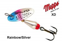 Mepps XD Spinner Rainbow/Silver