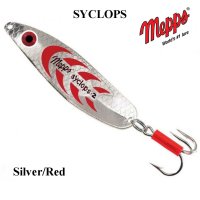 Mepps Syclops spoon Silver/Red