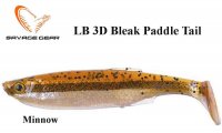 Savage gear LB 3D Bleak Paddle Tail guminukas Minnow