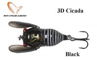 Приманка SAVAGE GEAR 3D Cicada черная