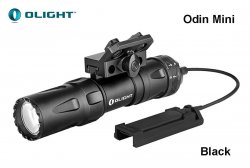Olight Odin Mini Flashlight Black with Mount 1250 lm Black