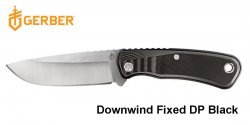 Gerber Downwind Fixed DP Knife Black
