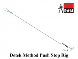 Kabliukai su pavadėliu DAM Detek Method Push Stop Rig