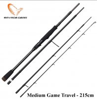 Savage Gear SG2 Medium Game Travel - 215cm 10-40g 4sec