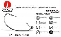 Kabliukas ofsetiniai VMC 7346SB - Mystic Predator Heavy Duty Swi