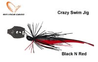 SAVAGE GEAR Crazy Swim Jig 20 g Black N Red
