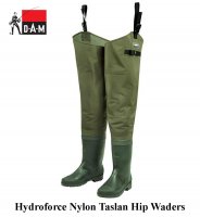 Ilgi žvejo batai DAM Hydroforce Nylon Taslan Hip Waders