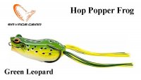 Masalas varlė Savage Gear Hop Popper Frog Green Leopard