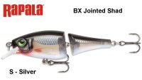 Vobleris Rapala BX Jointed Shad BXJSD Silver