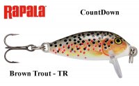 Rapala Countdown CD01 Brown Trout TR