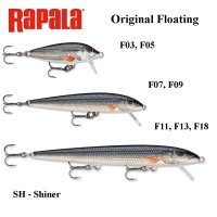Воблер Rapala Original Floating SH - Shiner
