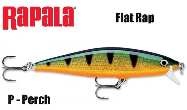Rapala Flat Rap vobleris Perch [02-FLR-P]
