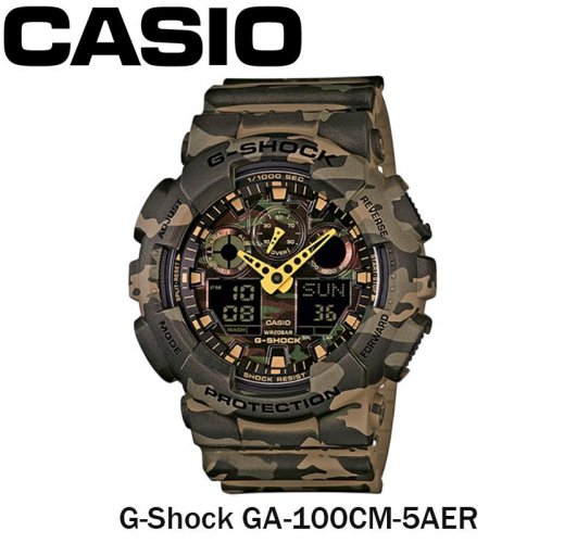 Часы Casio G-Shock GA-100CM-5AER