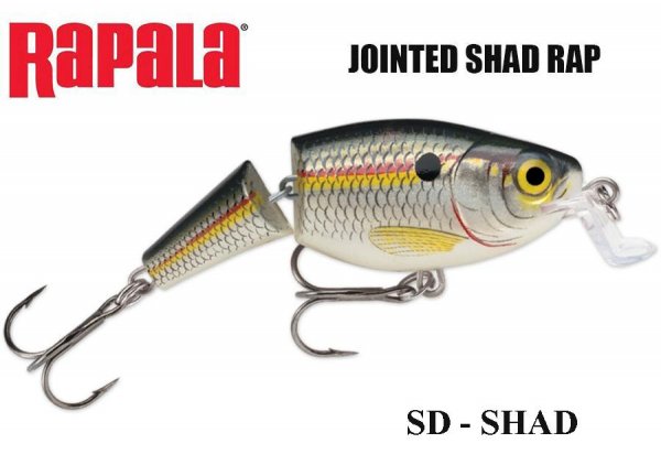 Vobleris Jointed Shallow Shad Rap SD [02-JSSR-SD]