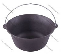 Outdoor of the cast-iron pot 16L