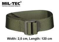 Mil-Tec Strap with buckle 120 cm Olive Drab