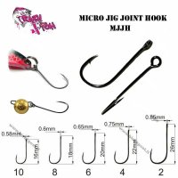 Crazy Fish Micro Jig Joint Hook MJJH
