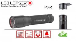 LED LENSER P7R Rechargeable LED flashlight