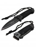 MIL-TEC DA35 BLACK POCKET KNIFE 15344502