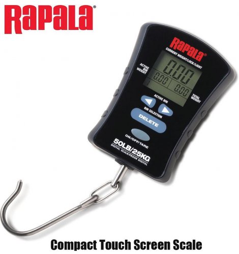 Elektroninės svarstyklės Rapala RCTDS50 iki 25 kg