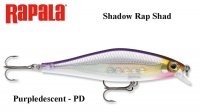 Rapala Shadow Rap Shad SDRS09 Purpledescent