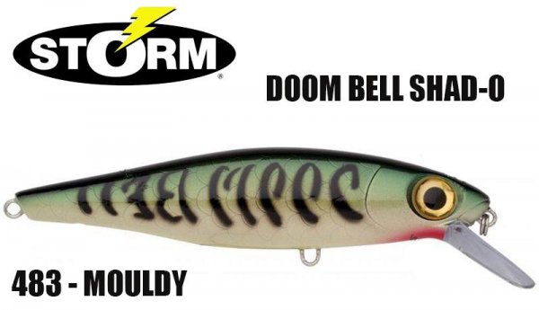 Vobleris Storm Doom Bell Shad-O Mouldy [02-DBS13483]