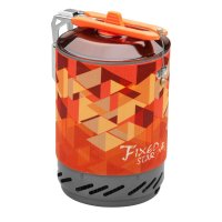 Компактная газовая горелка Fire-Maple FMS-X2 (оранжевая)
